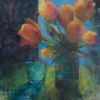 Tulips #3 (Rays and Dots)